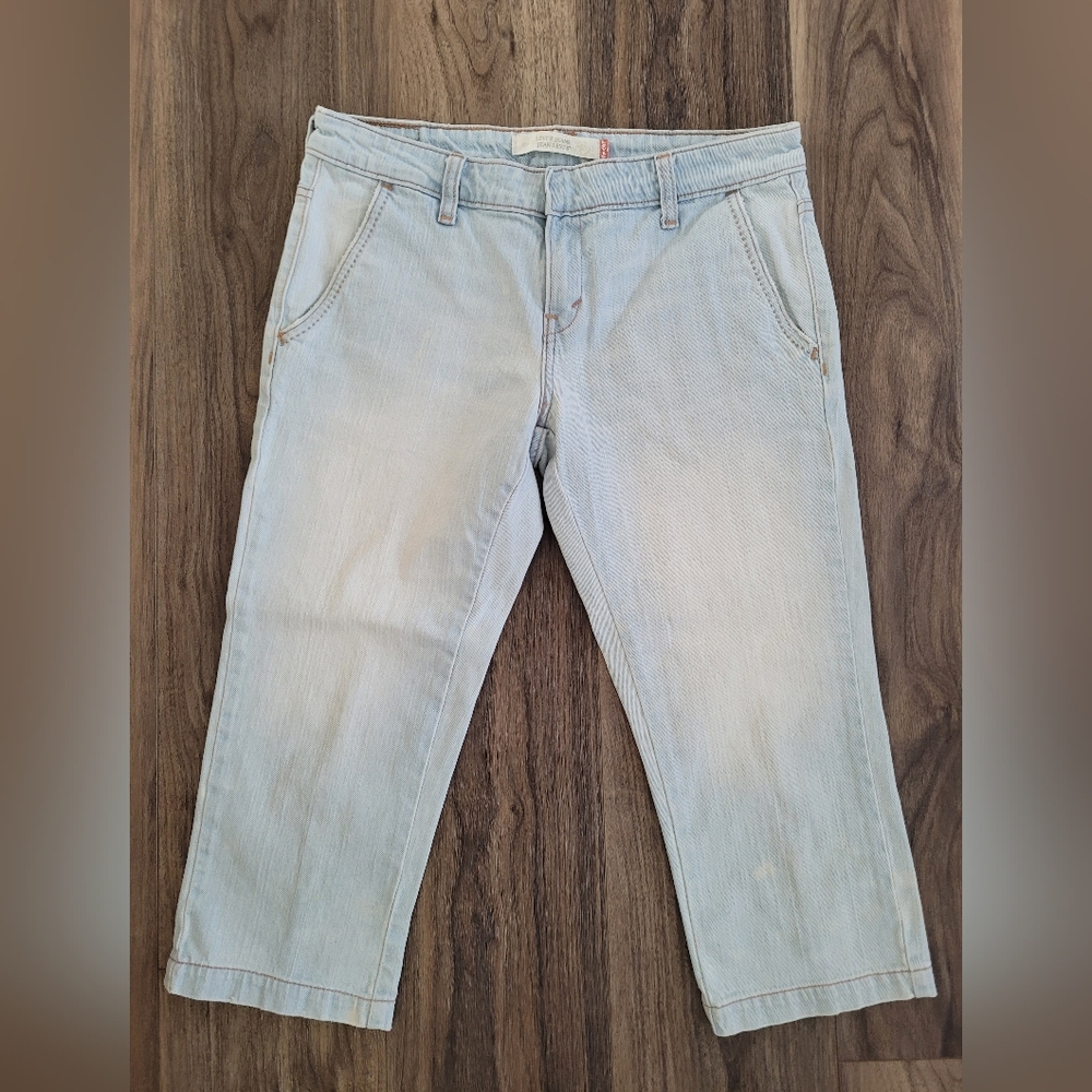 Levi's Denim Crop Jeans